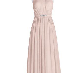 Azazie Bridesmaid Dress, Dusty Rose, Size A8
